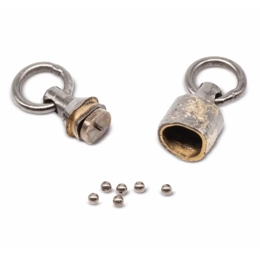 Купить Blue crab BCBEARINGS210 Вертлюжок с застежкой Ball Bearing 4 Единицы Серебристый Black 210 Lbs 7ft.ru в интернет магазине Семь Футов