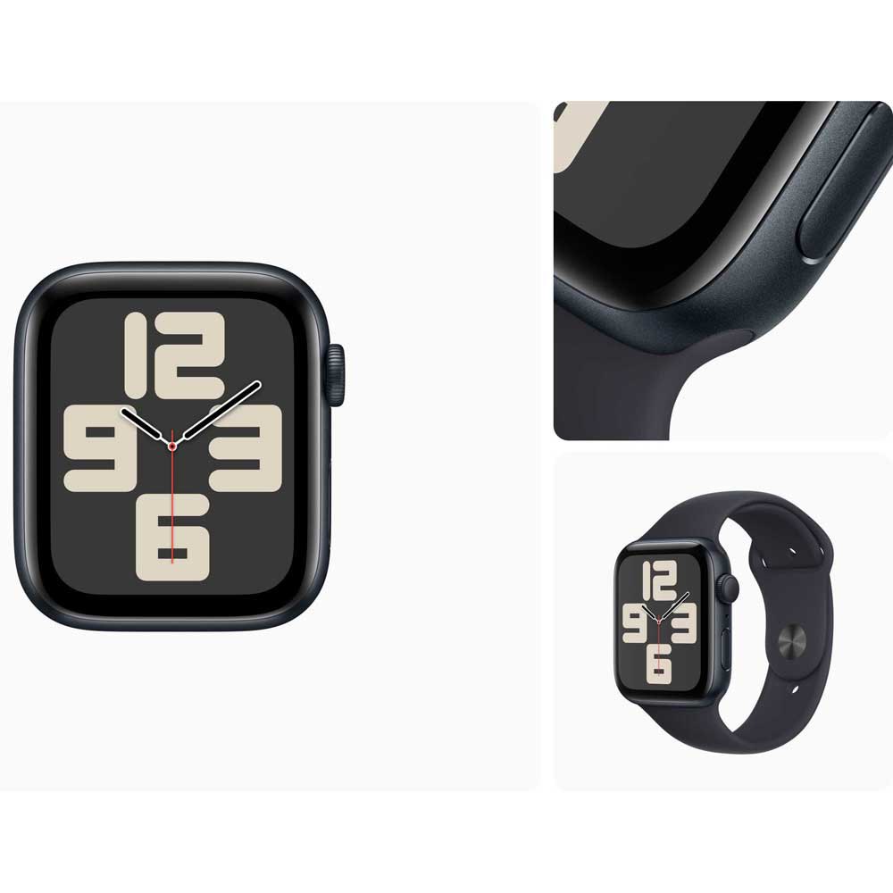 Купить Apple MRE73QL/A Watch SE GPS 44 mm Sport Band  Midnight S-M 7ft.ru в интернет магазине Семь Футов