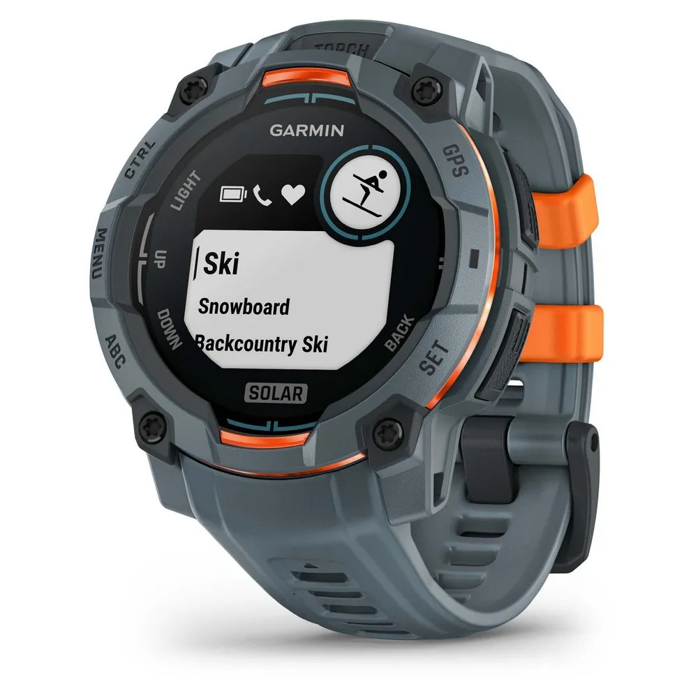 Купить Garmin 010-02934-01 Часы Instinct 3 45 mm Solar  Grey / Grey 7ft.ru в интернет магазине Семь Футов