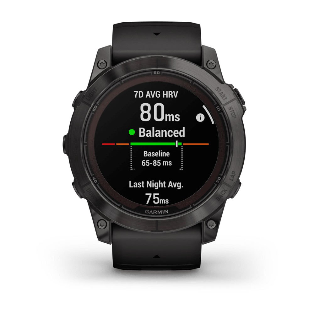 Купить Garmin 010-02778-11 Часы Fenix 7X Pro Sapphire Solar Серебристый Carbon Grey Titanium / Black Band 7ft.ru в интернет магазине Семь Футов