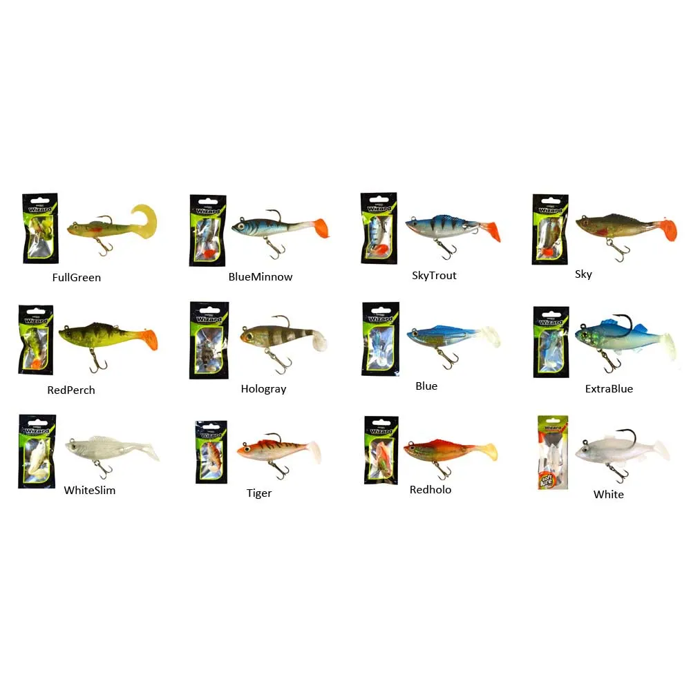 Купить Wizard 86919-371 Swimbait Perch 76 mm  White 7ft.ru в интернет магазине Семь Футов