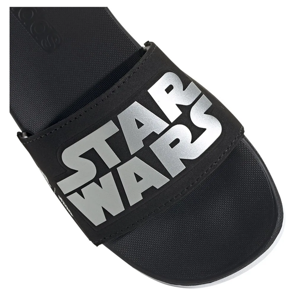 Купить adidas id5237/28 Шлёпанцы Adilette Comfort Star Wars Core Black / Silver Met. / Ftwr White 32x20x10 EU 28 7ft.ru в интернет магазине Семь Футов