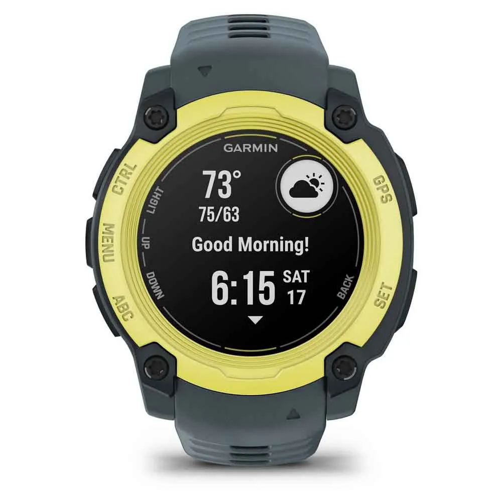 Купить Garmin 010-02932-01 Часы Instinct E 40 mm  Yellow / Grey 7ft.ru в интернет магазине Семь Футов