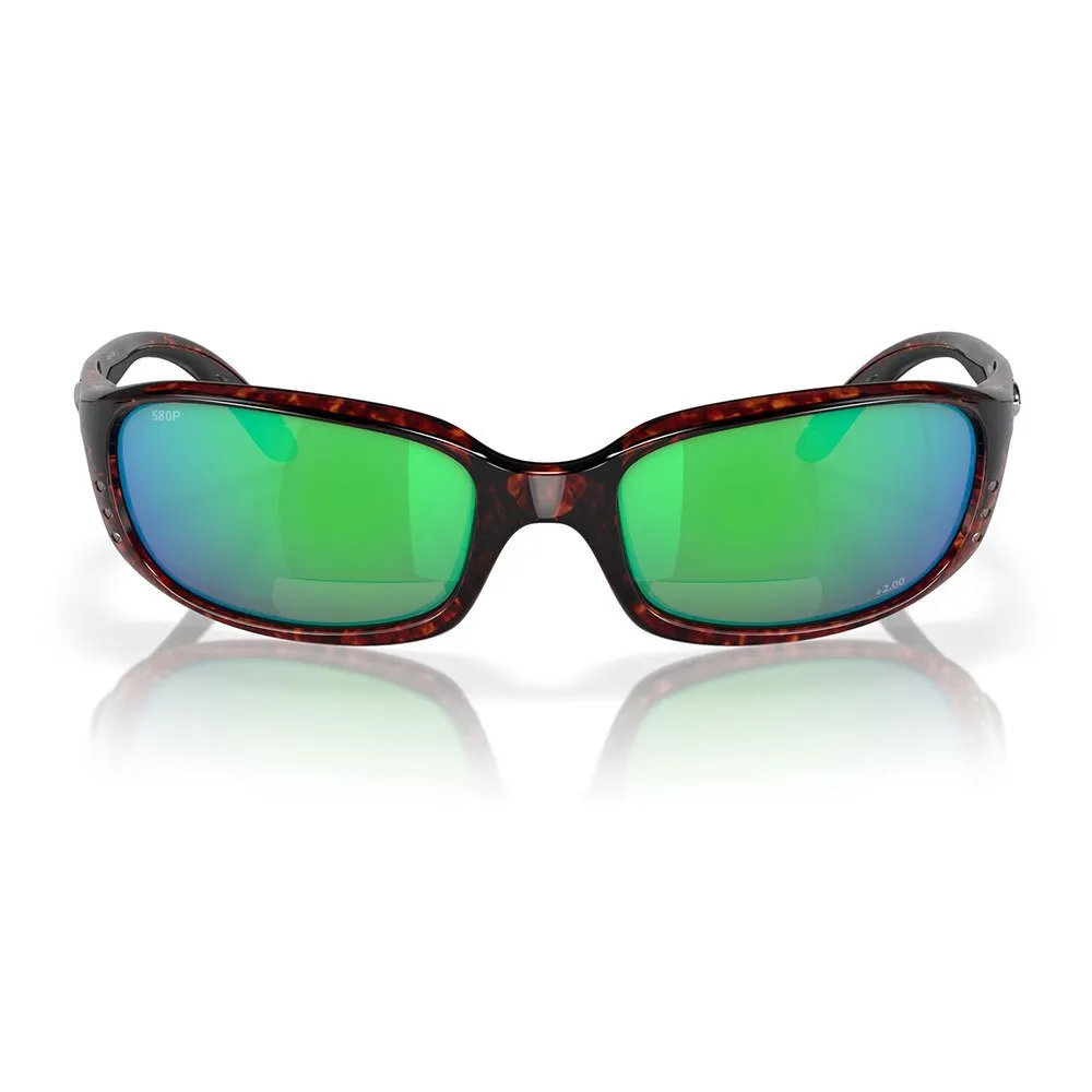 Купить Costa 06S7001-00020459 Brine Readers Поляризованные Очки 10 Tortoise 4 Green Mirror 580P C-Mate +2.00/CAT2 7ft.ru в интернет магазине Семь Футов