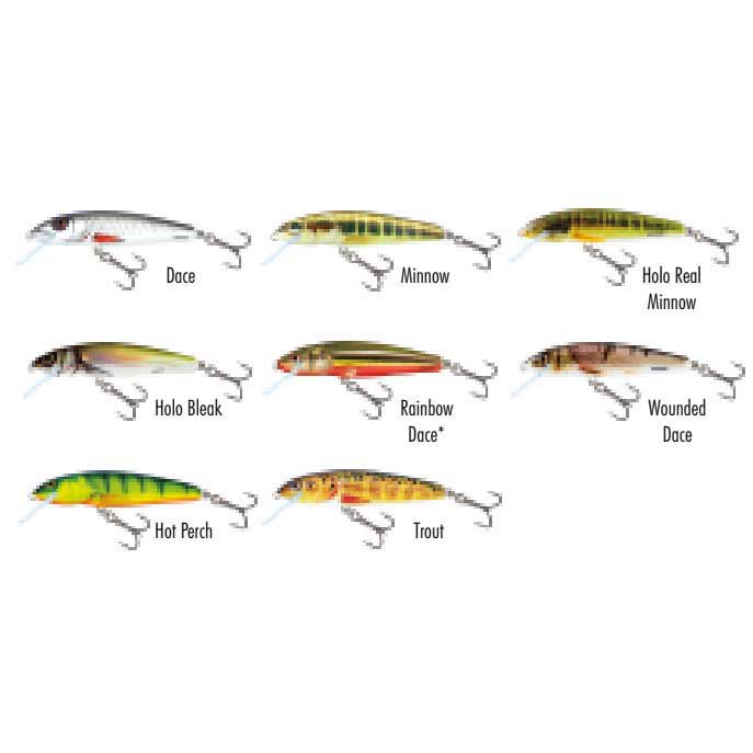 Купить Salmo QMW025 Minnow 70 Mm 6g Многоцветный  Hot Perch 7ft.ru в интернет магазине Семь Футов