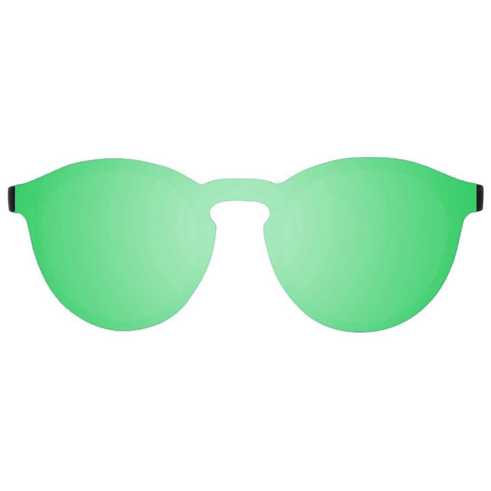 Купить Ocean sunglasses 75004.0 поляризованные солнцезащитные очки Milan Matte Black Revo Green Flat/CAT3 7ft.ru в интернет магазине Семь Футов