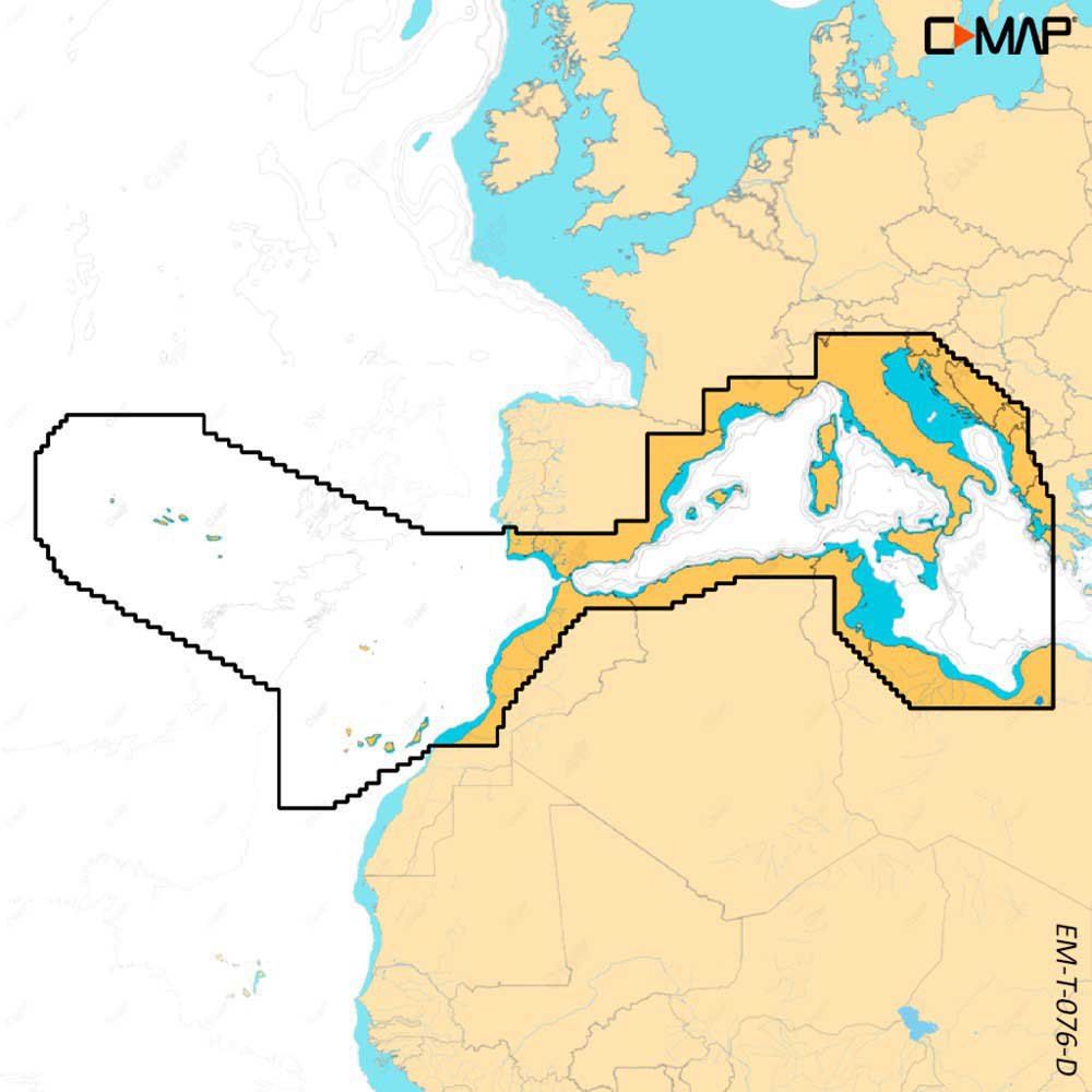 Купить C-map M-EM-T-076-D-MS West Mediterranean Откройте для себя X-карту Multicolour 7ft.ru в интернет магазине Семь Футов