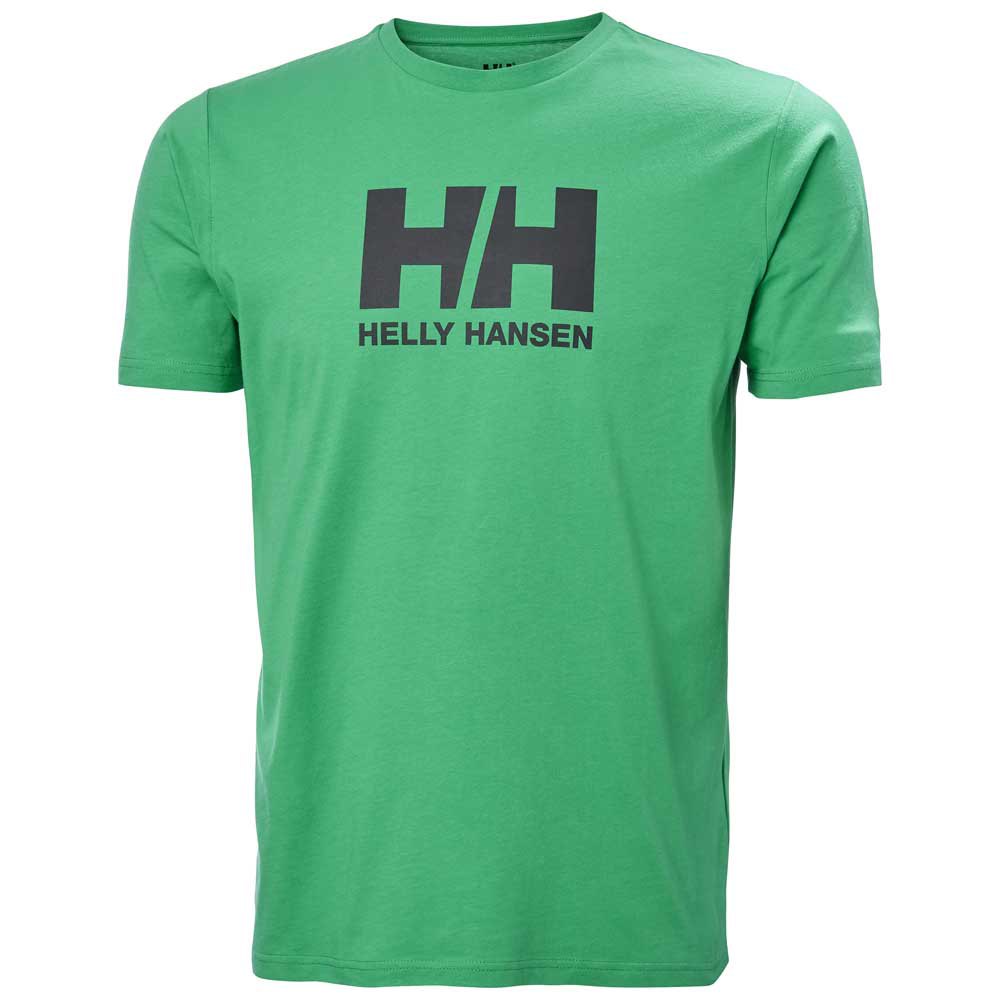 Купить Helly hansen 33979_499-XL Футболка с коротким рукавом Logo Зеленый Bright Green XL 7ft.ru в интернет магазине Семь Футов