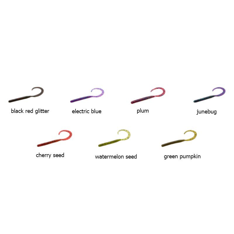 Купить Zoom bait 11010226 Curly Tail Worms Мягкая приманка 102 Mm Многоцветный Cinnamon Purple 7ft.ru в интернет магазине Семь Футов