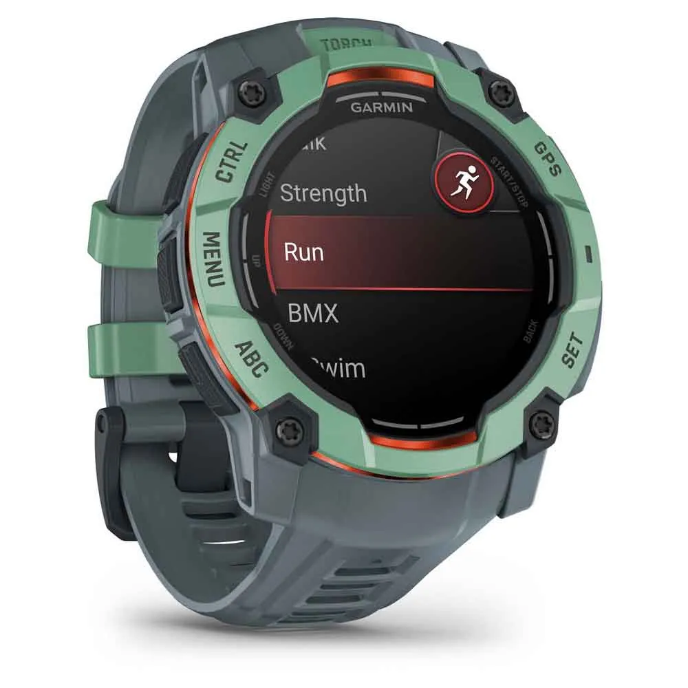 Купить Garmin 010-03020-01 Часы Instinct 3 50 mm Amoled Зеленый  Green / Grey 7ft.ru в интернет магазине Семь Футов