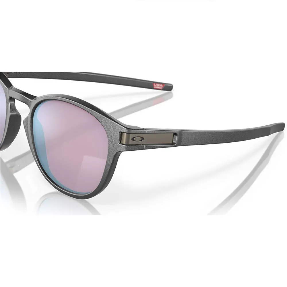 Купить Oakley 0OO9265-926557 Latch Солнцезащитные Очки  Steel Prizm Snow Sapphire/CAT3 7ft.ru в интернет магазине Семь Футов