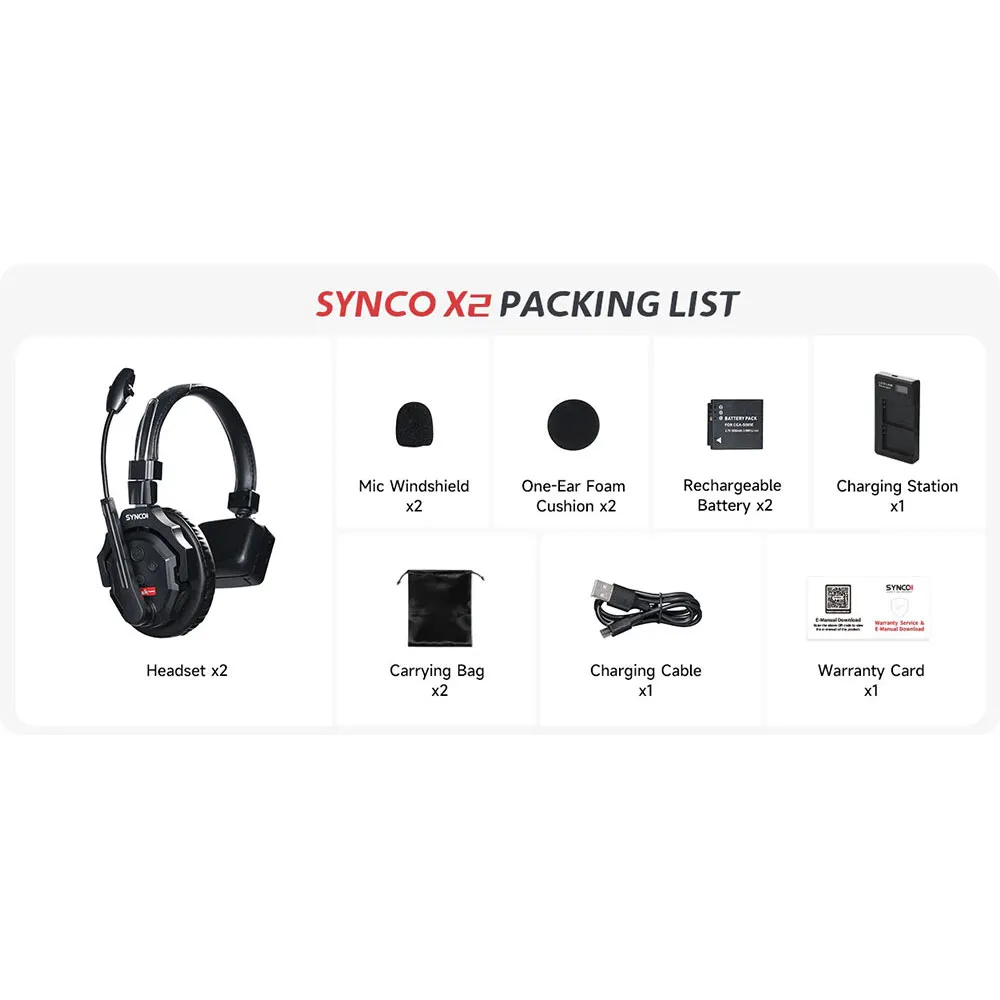 Купить Synco scxtalkx2 Интерком Xtalk X2 Black 26x22x12 7ft.ru в интернет магазине Семь Футов
