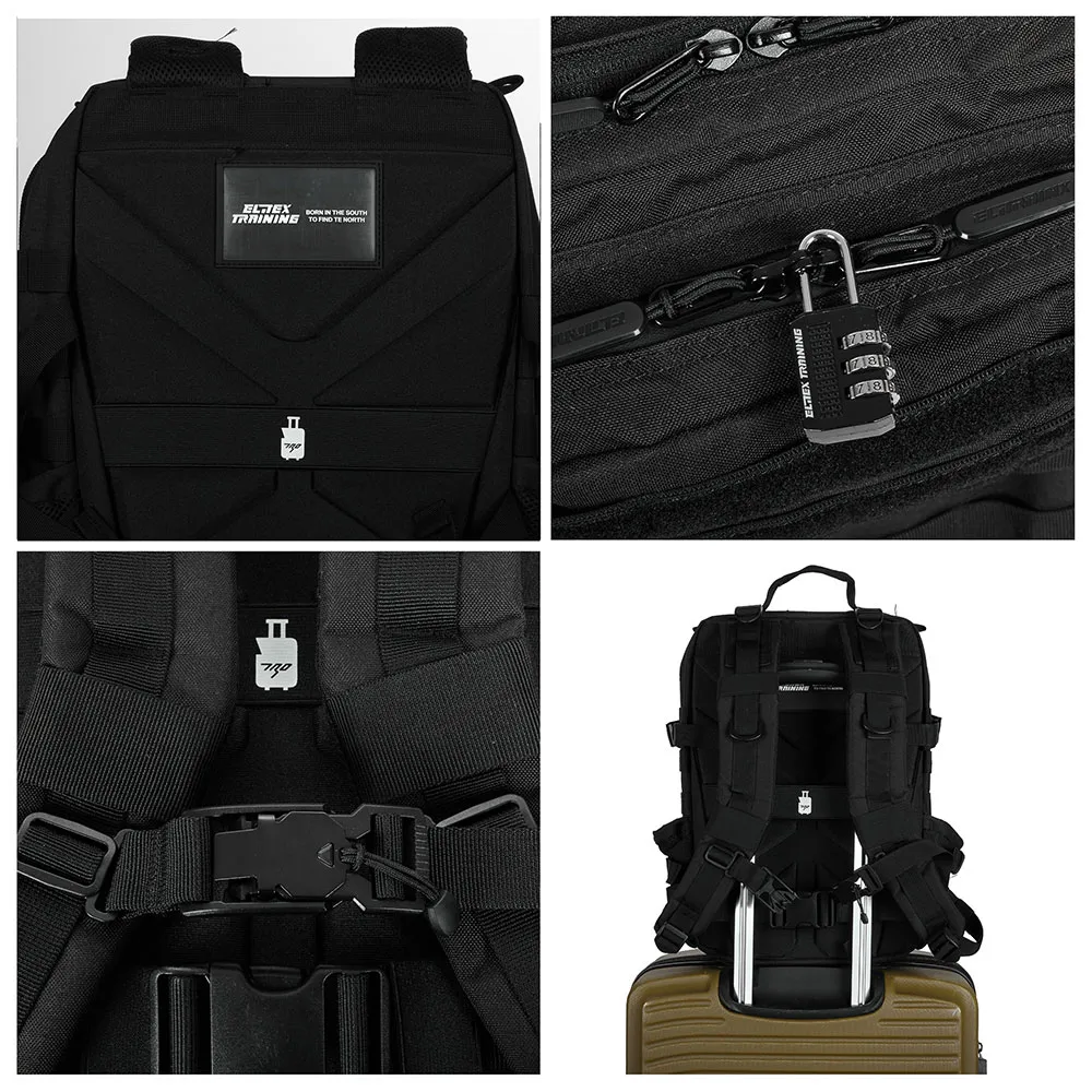 Купить Elitex training v2-25l-black Рюкзак Tactical V2 25L 50x35x20 7ft.ru в интернет магазине Семь Футов