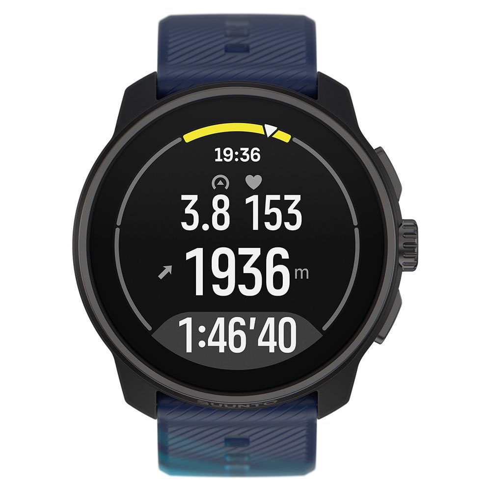 Купить Suunto SS051034000 Часы Race S UTMB World Series Голубой  All Black / Navy Blue 7ft.ru в интернет магазине Семь Футов