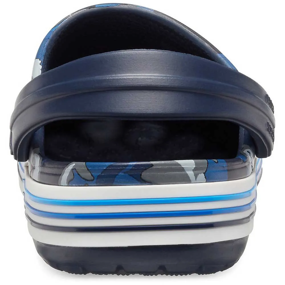 Купить Crocs 206152-410b-c5 Деревянные башмаки Crocband Shark PS Navy 35x25x15 EU 20 7ft.ru в интернет магазине Семь Футов