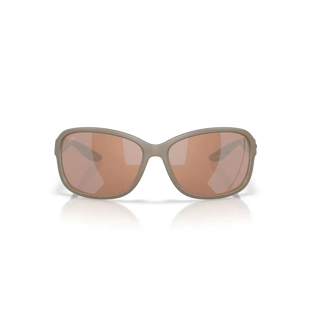 Купить Costa 06s9114-91140958 поляризованные солнцезащитные очки Seadrift Matte Sand 20x10x10 Copper Silver Mirror 580G/CAT3 7ft.ru в интернет магазине Семь Футов