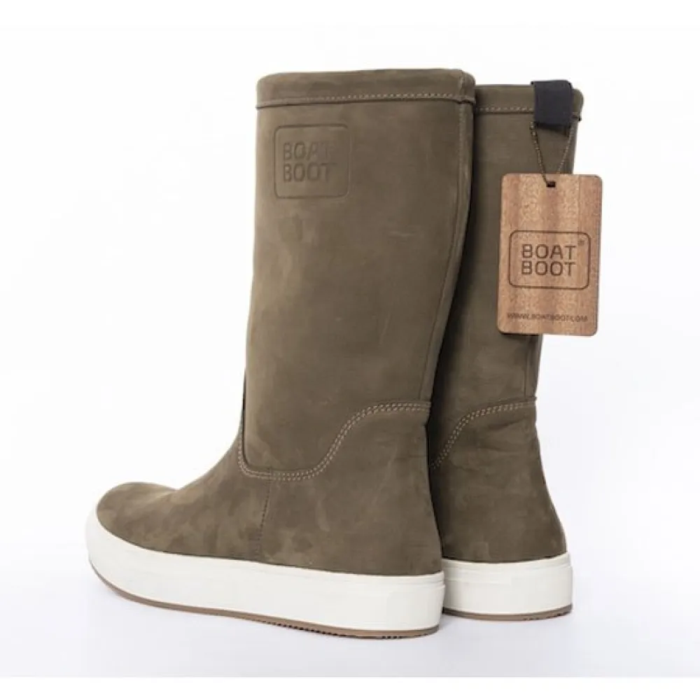 Купить Boat boot 100108123-5000-37 Сапоги None Lace Leather Green 40x35x15 EU 37 7ft.ru в интернет магазине Семь Футов