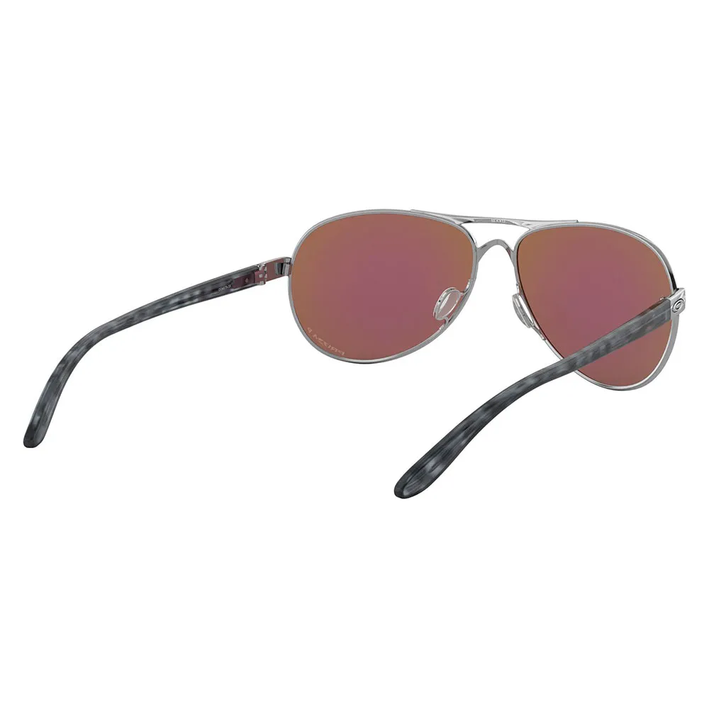 Купить Oakley OO4079-3359-59 поляризованные солнцезащитные очки Feedback Polished Chrome Prizm Sapphr Irid Polar/CAT3 7ft.ru в интернет магазине Семь Футов