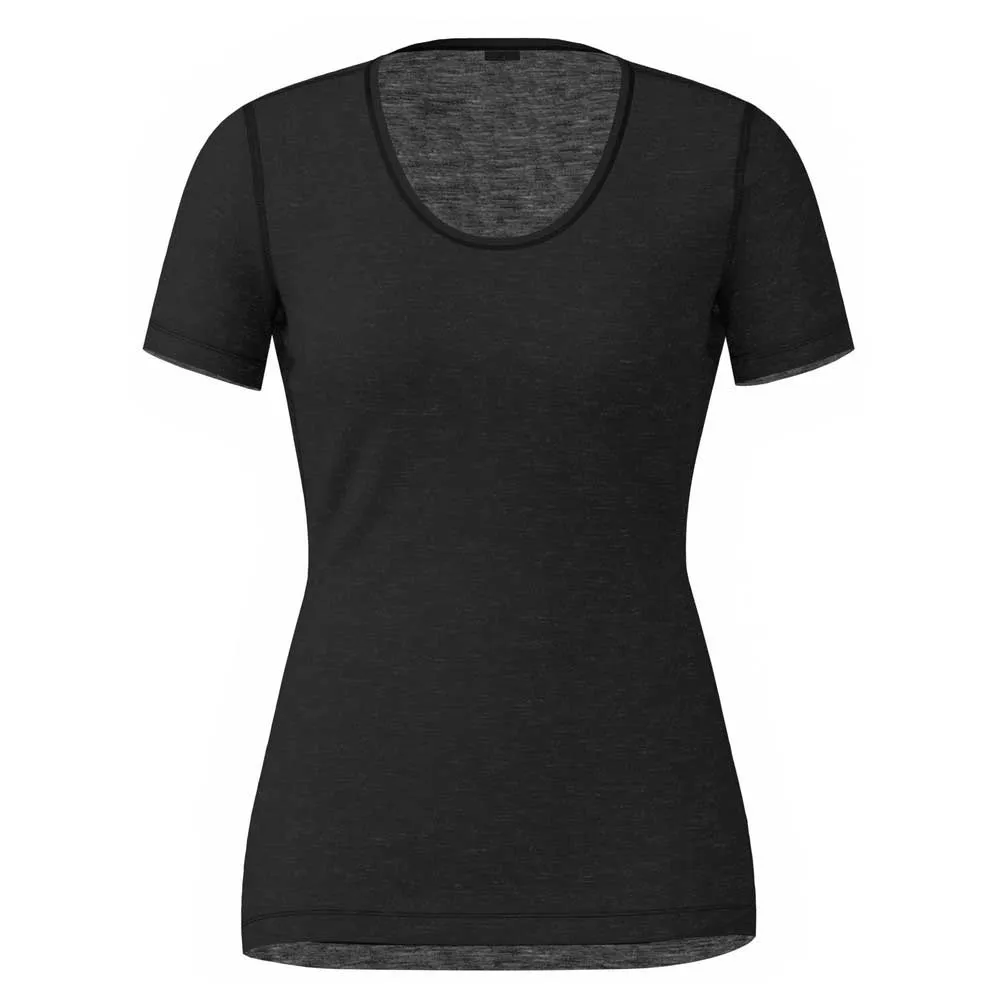 Купить Loeffler lf28716-990-36 Базовый слой с коротким рукавом Merino Light Black 30x25x2 7ft.ru в интернет магазине Семь Футов