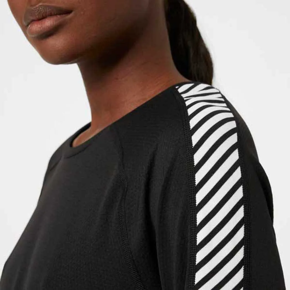 Купить Helly hansen 49413_990-m Базовый слой с длинным рукавом Lifa Active Stripe Crew Black 25x20x10 7ft.ru в интернет магазине Семь Футов