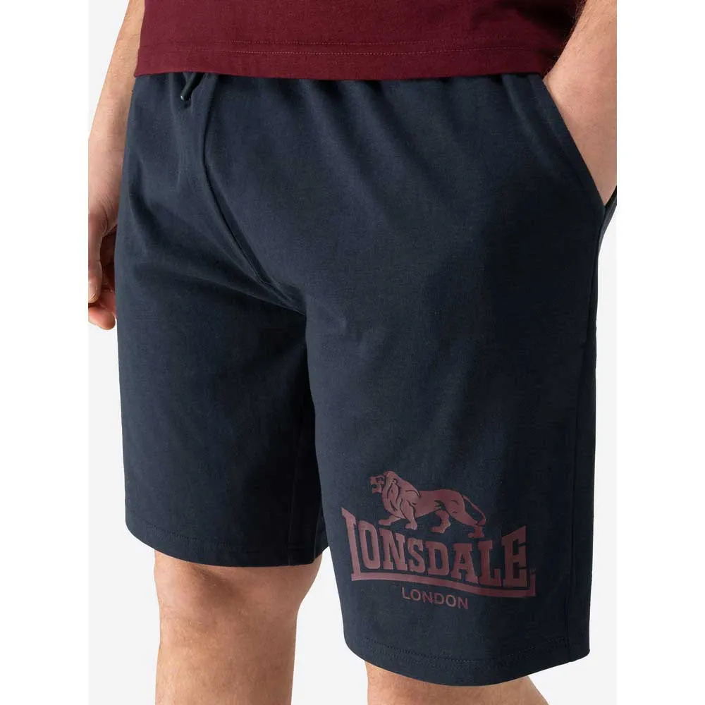 Купить Lonsdale 117794-2015-s комплект с коротким рукавом Maist Oxblood / Dark Navy 25x15x10 7ft.ru в интернет магазине Семь Футов