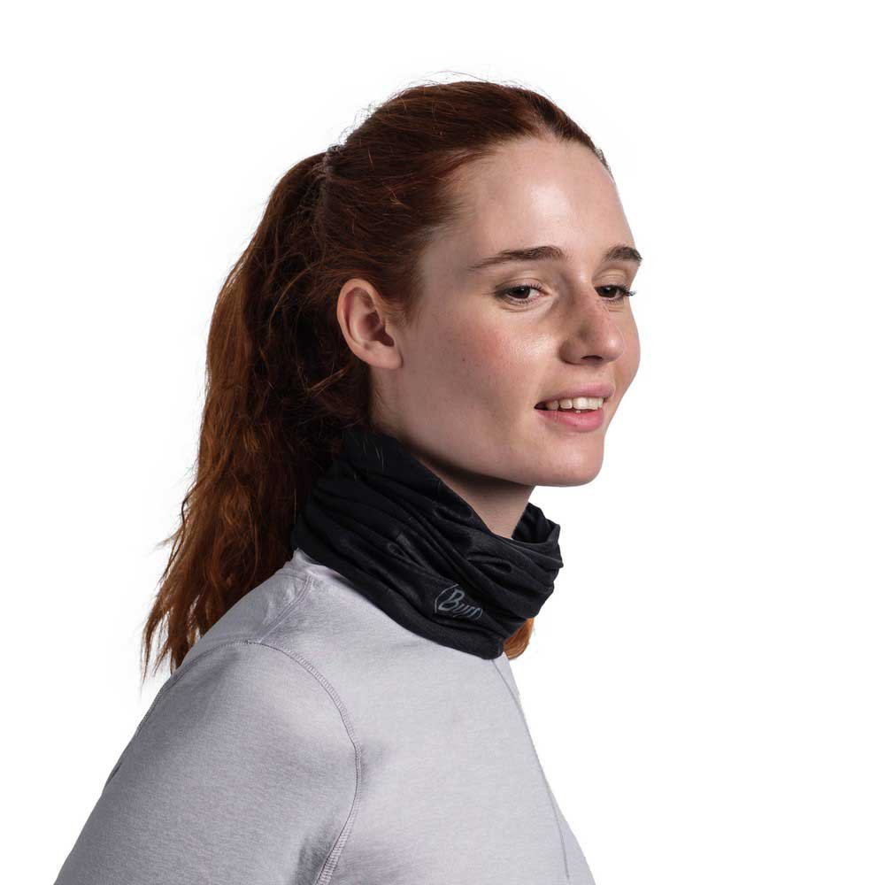 Купить Buff ® 119328.999.10.00 Шарф-хомут Coolnet UV Solid Черный Solid Black 7ft.ru в интернет магазине Семь Футов
