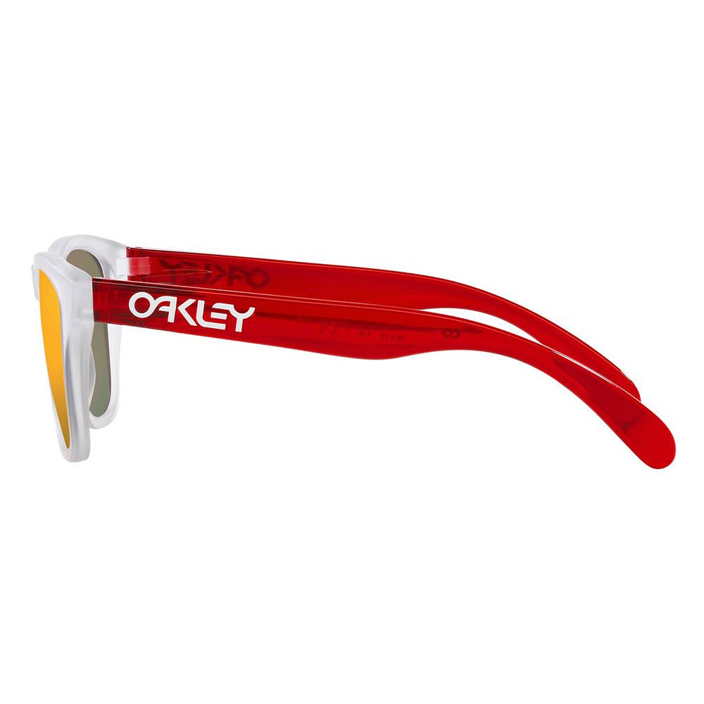 Купить Oakley OJ9009-0848 Frogskins XXS Prizm Молодежные солнцезащитные очки Matte Clear Prizm Ruby/CAT3 7ft.ru в интернет магазине Семь Футов