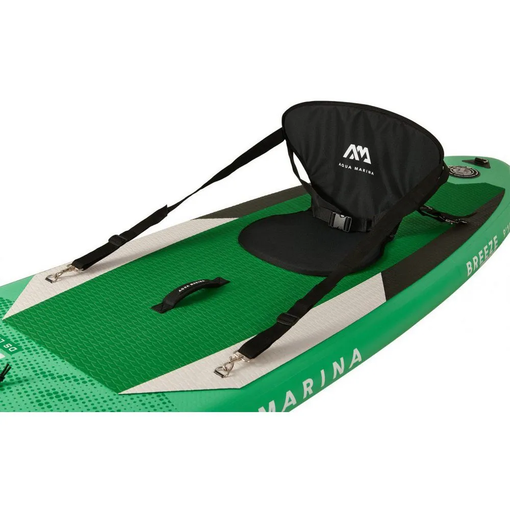 Купить Aqua marina bt-21brp Надувной комплект для падлбординга Breeze 9´10´´ Green 41x25x90 299.7 cm 7ft.ru в интернет магазине Семь Футов