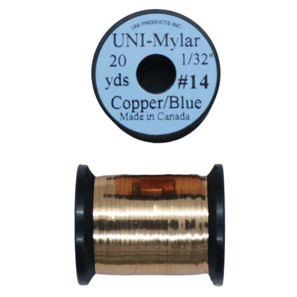 Купить Uni products ZUM14CB-UNIT линия Mylar Tinsel 8.2 m  Copper / Blue 0.800 mm 7ft.ru в интернет магазине Семь Футов