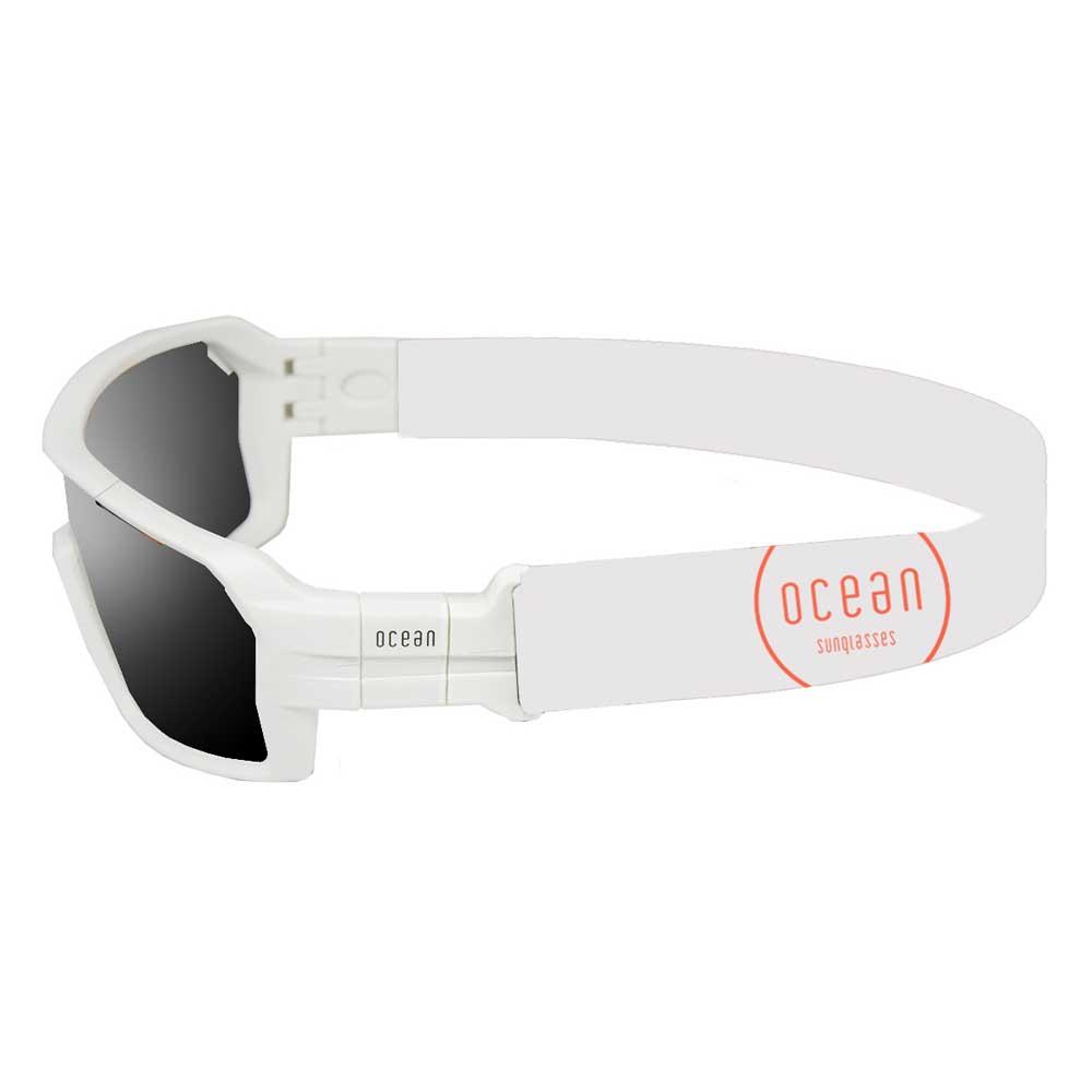 Купить Ocean sunglasses 3700.2X поляризованные солнцезащитные очки Chameleon Matte White White Strap/CAT3 7ft.ru в интернет магазине Семь Футов