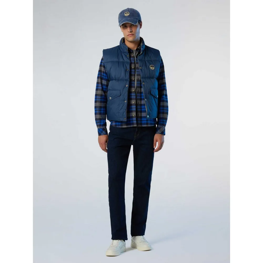 Купить North sails 603384-0787-l Жилет Shot Reversible Dark Denim 30x20x5 7ft.ru в интернет магазине Семь Футов
