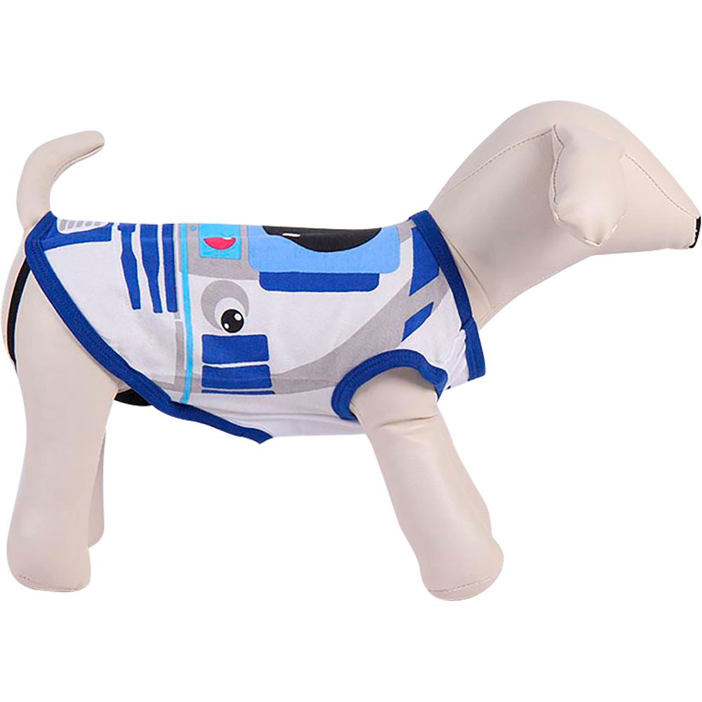 Купить Cerda group 2800000607-BLUE-S Star Wars R2-D2 Футболка с собакой Серый Blue S 7ft.ru в интернет магазине Семь Футов