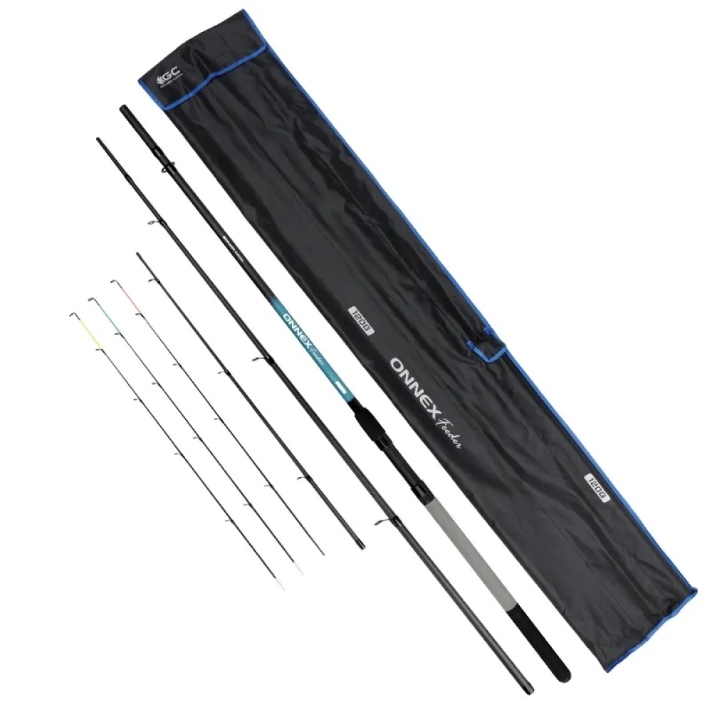 Купить Golden catch 2039012 карповая удочка Onnex Feeder Light Grey / Black 140x10x10 3.9 m 7ft.ru в интернет магазине Семь Футов