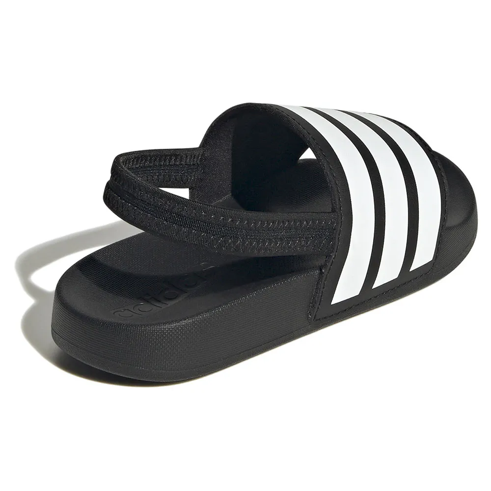 Купить adidas jr5328/32 Детские шлёпанцы для бассейна Adilette Estrap Core Black / Cloud White / Core Black 32x20x10 EU 32 7ft.ru в интернет магазине Семь Футов