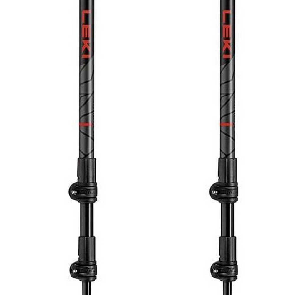 Купить Leki 65228491-110-145 Makalu Поляки Черный  Bright Red / Black / Dark Anthracite 110-145 cm 7ft.ru в интернет магазине Семь Футов