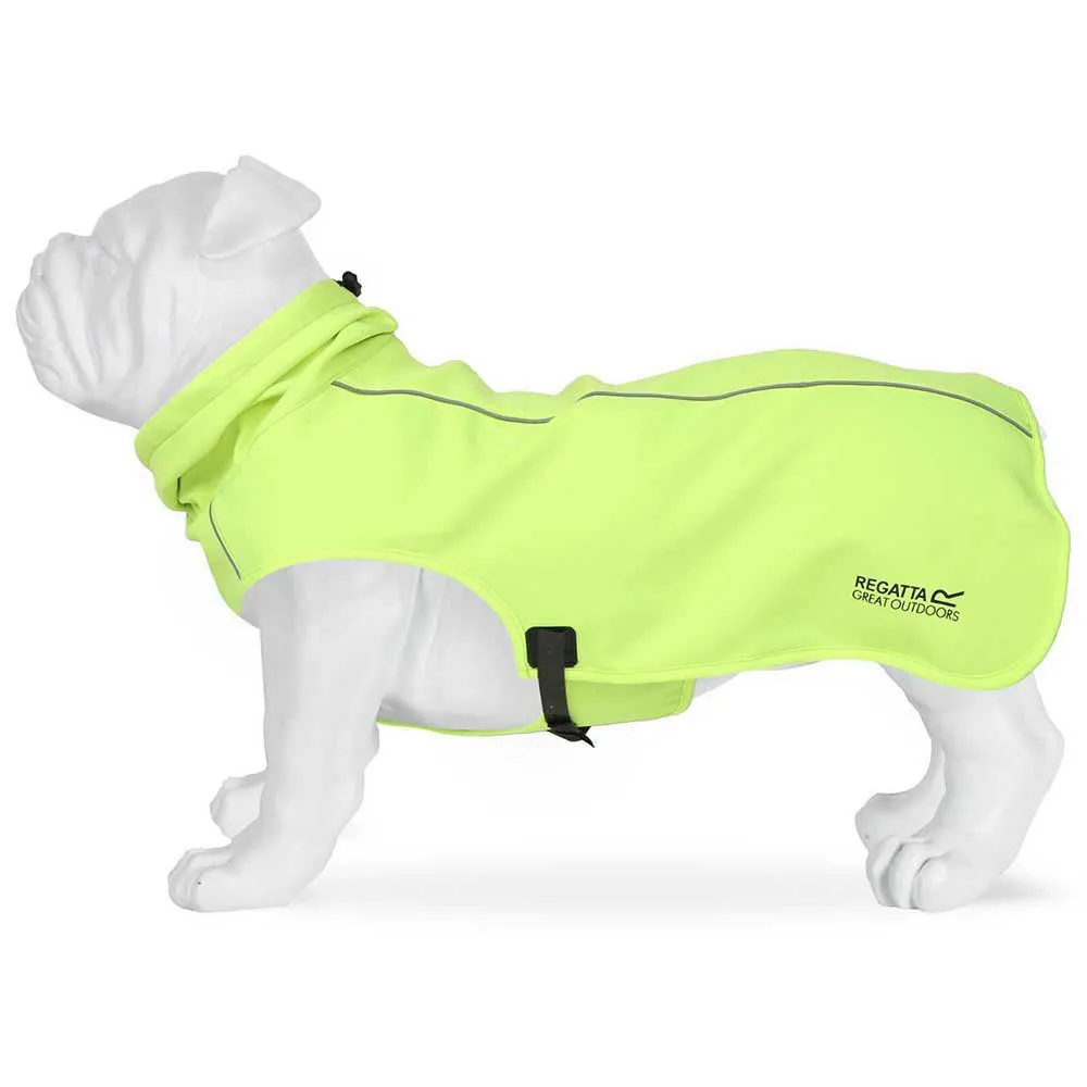 Купить Regatta RDC016-0M0-L Softshell Dog Jacket  Fluro Yellow L 7ft.ru в интернет магазине Семь Футов