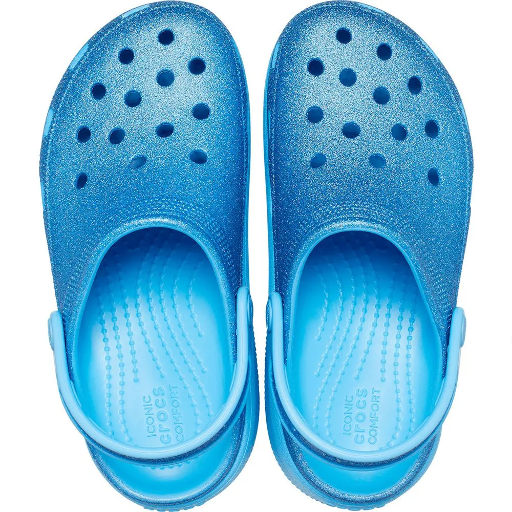 Купить Crocs 207834-4tb-j1 Деревянные башмаки Cls Glitter Cutie K Oxygen 35x25x15 EU 32 7ft.ru в интернет магазине Семь Футов