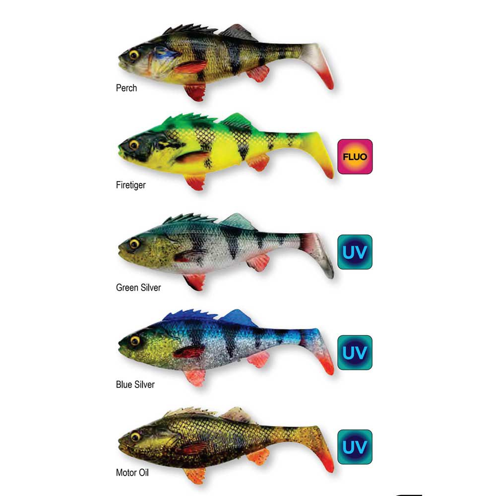 Купить Savage gear 73969 4D Perch Shad Мягкая приманка 200 mm 94g 9 Единицы Blue Silver 7ft.ru в интернет магазине Семь Футов