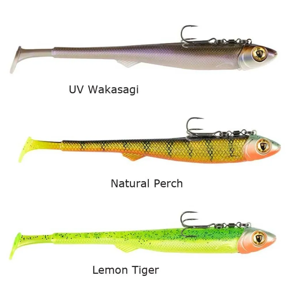 Купить Fox rage NRR100-UNIT Мягкий приманка Ready Rig Slick Fast 40g 180 mm Lemon Tiger 7ft.ru в интернет магазине Семь Футов