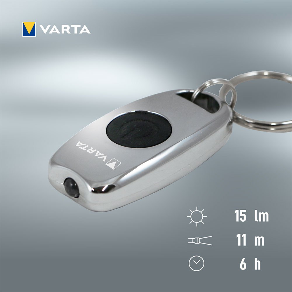 Купить Varta 36506 Брелок с фонариком Серый  Grey 7ft.ru в интернет магазине Семь Футов