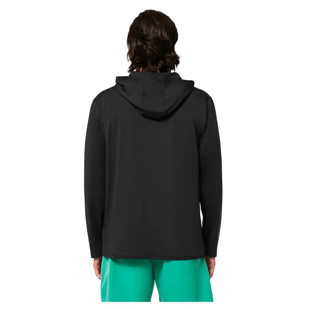 Купить Oakley FOA404288-02E-L Футболка с длинным рукавом и капюшоном с защитой от ультрафиолета Rainbow RC Hooded Черный Blackout L 7ft.ru в интернет магазине Семь Футов