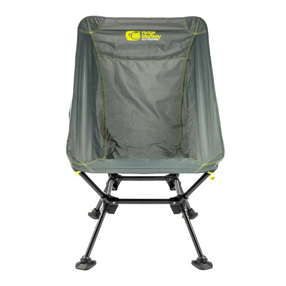 Купить Ridgemonkey out103-jet стул Alta High Dark Grey 40x20x20 81-110 x 65 x 94 cm 7ft.ru в интернет магазине Семь Футов