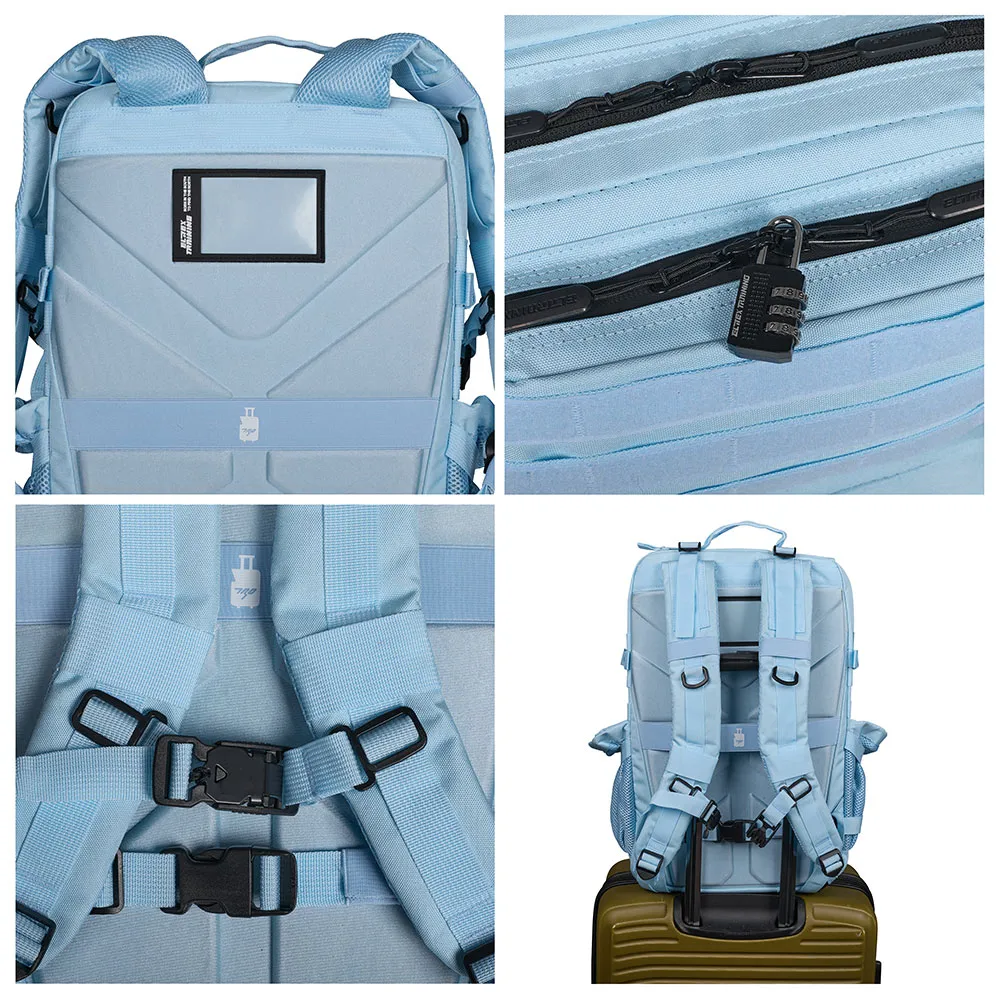 Купить Elitex training v4-45l-skyblue Рюкзак Tactical V1 45L Sky Blue 50x35x20 7ft.ru в интернет магазине Семь Футов