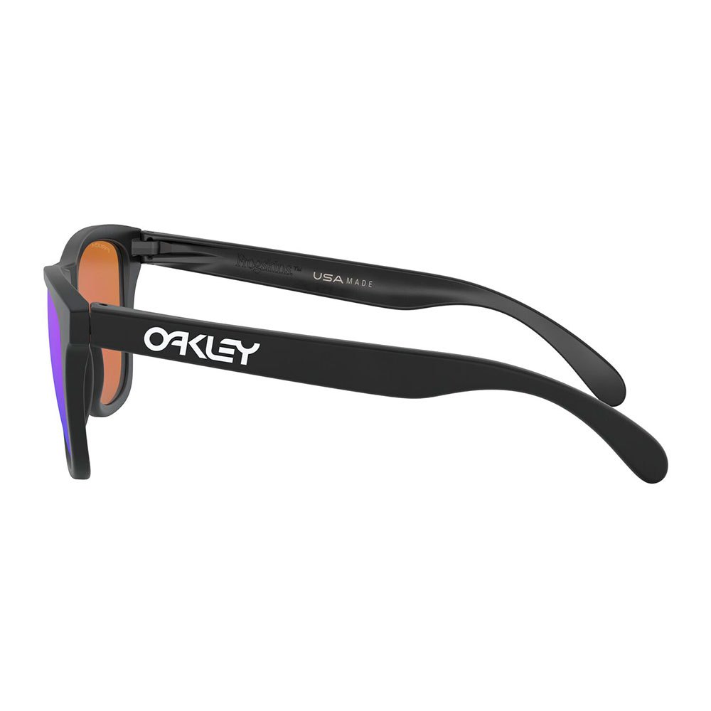 Купить Oakley OO9013-H655 Frogskins Prizm Солнцезащитные Очки Matte Black Prizm Violet Iridium/CAT3 7ft.ru в интернет магазине Семь Футов