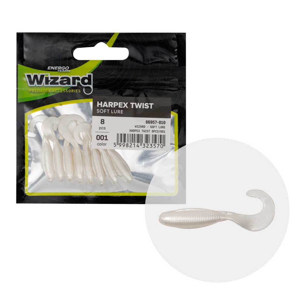 Купить Wizard 86957010 Harpex Twist Мягкая приманка 40 mm  001 7ft.ru в интернет магазине Семь Футов