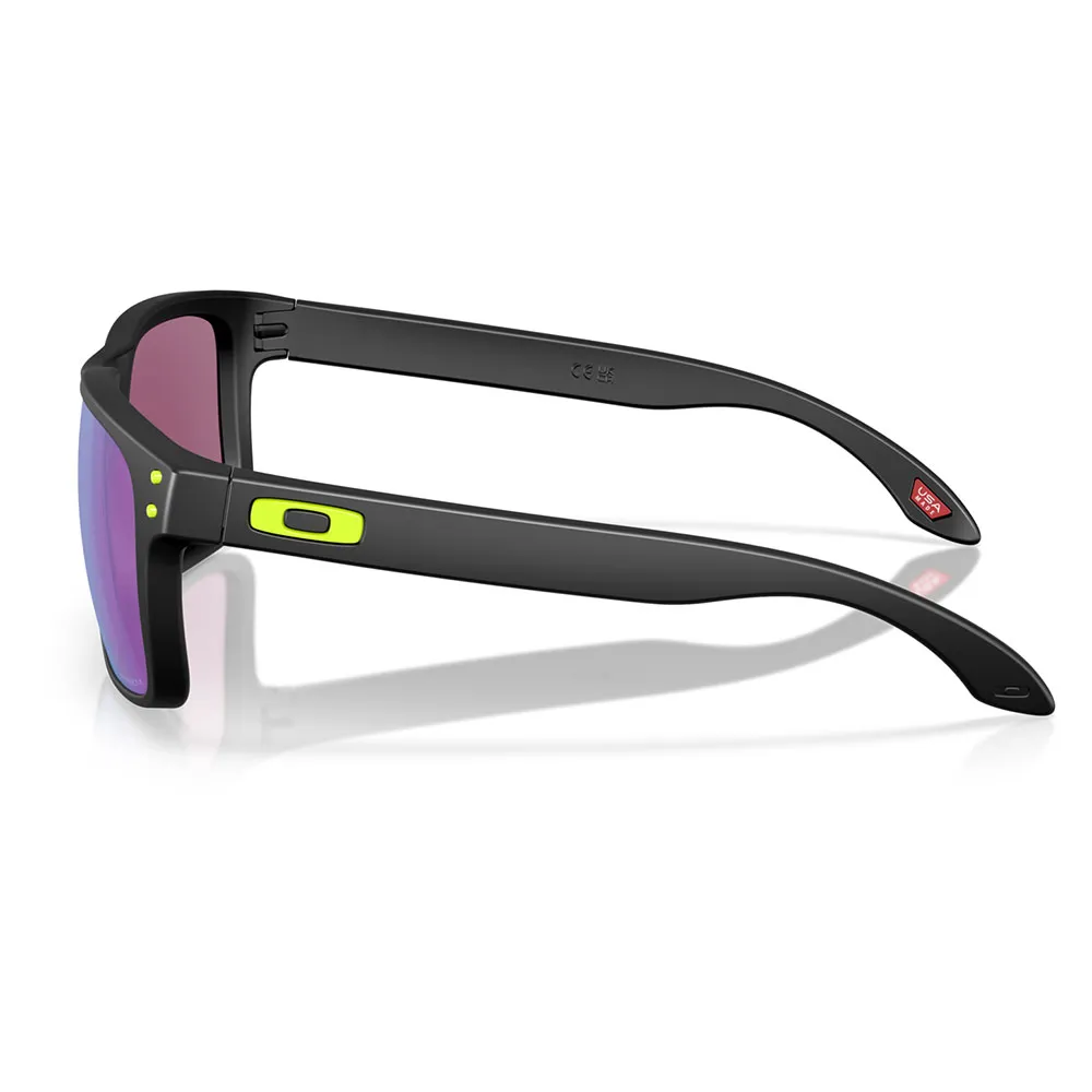 Купить Oakley OO9102-AI55 Солнцезащитные очки Holbrook Бесцветный Matte Black Prizm Road Jade/CAT3 7ft.ru в интернет магазине Семь Футов