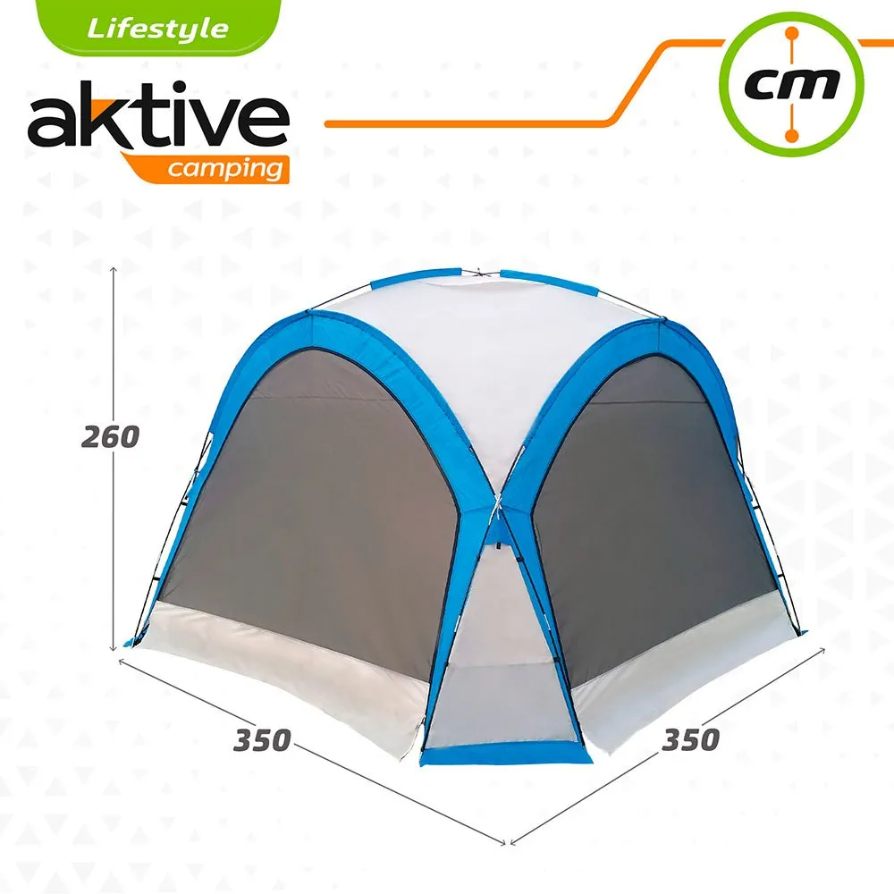 Купить Aktive R-14765034-52896 Палатка для кемпинга с москитной сеткой отремонтированы Grey/Blue 7ft.ru в интернет магазине Семь Футов