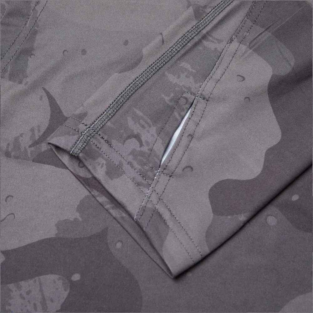 Купить Pelagic 1015253009-gra-s Худи с УФ-защитой Freespool Brush Camo Graphite 40x30x12 7ft.ru в интернет магазине Семь Футов