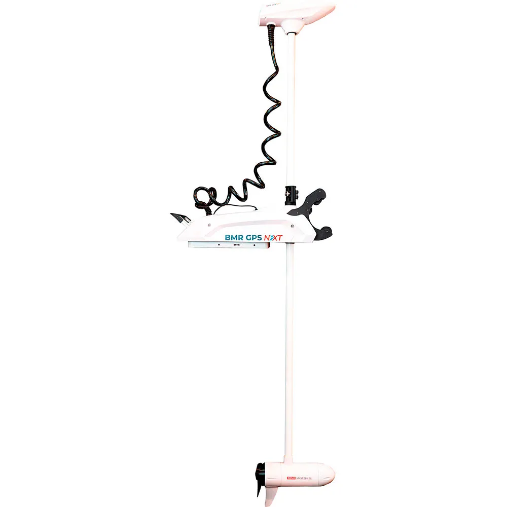 Купить Rhino r2000010 Электрический подвесной мотор BMR GPS NxT 65 Longshaft 12V White 120x55x22 7ft.ru в интернет магазине Семь Футов