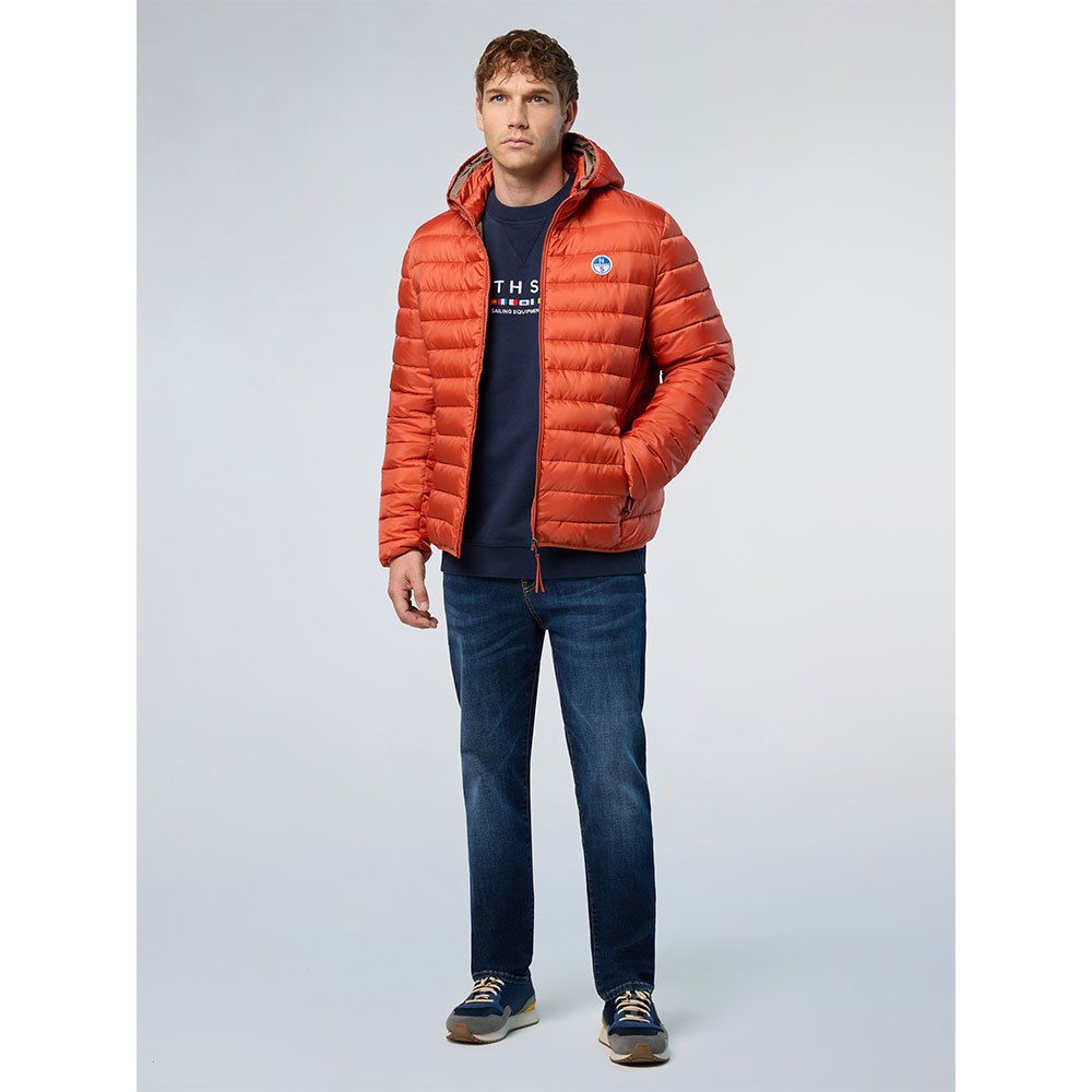 Купить North sails 603307-0722-XXL Куртка Skye Оранжевый  Orange Spice 2XL 7ft.ru в интернет магазине Семь Футов